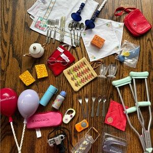 American Girl Doll Accessories Lot 47+ Pieces